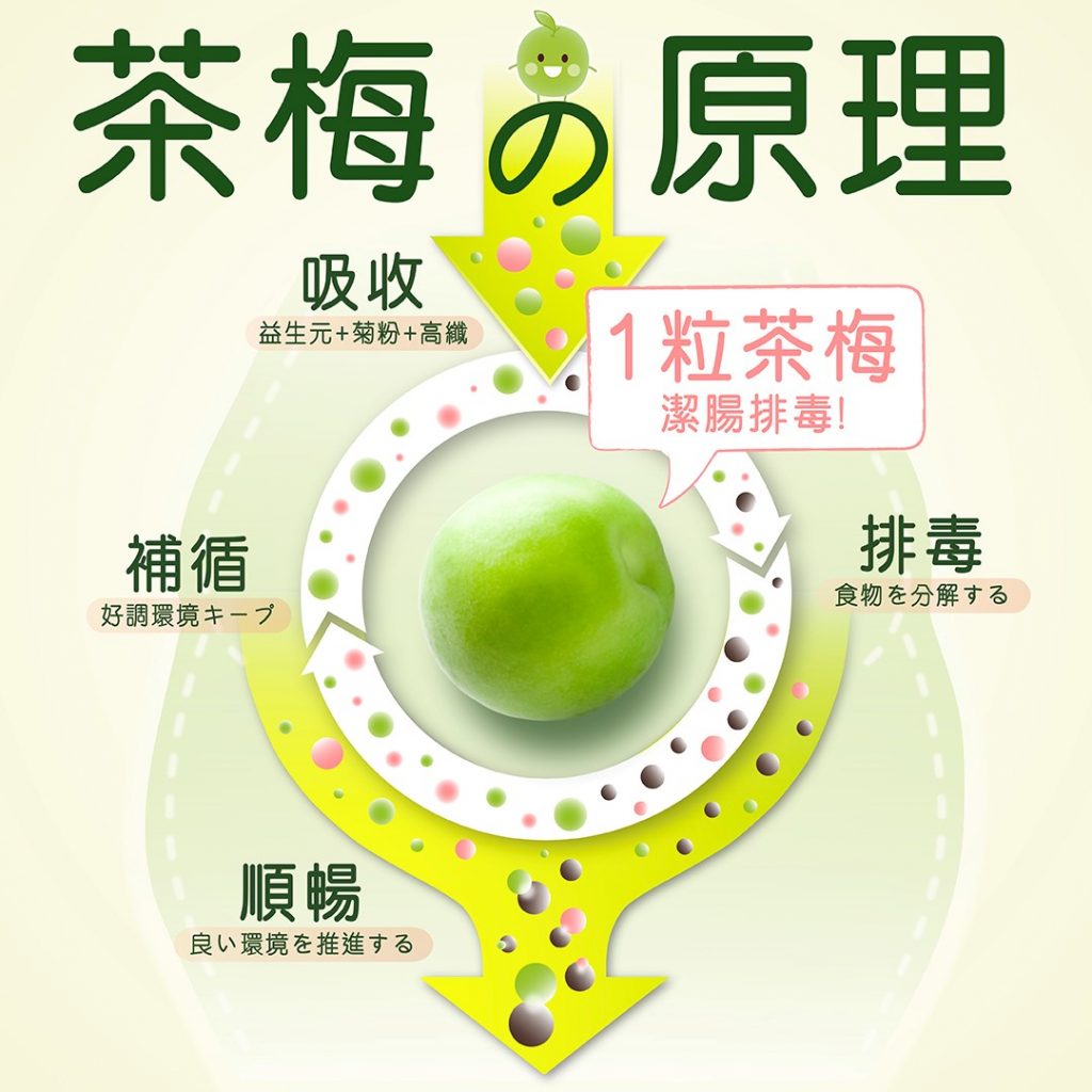 順便茶梅|便便|梅屋|普洱茶|青梅|瘦身|排毒|黃金便便|纖維|腸道健康|排便|肚腩|通便梅|健腸|減肥|消脂|去水|抗氧化|日本人氣|廁所|便秘| 宿便腩